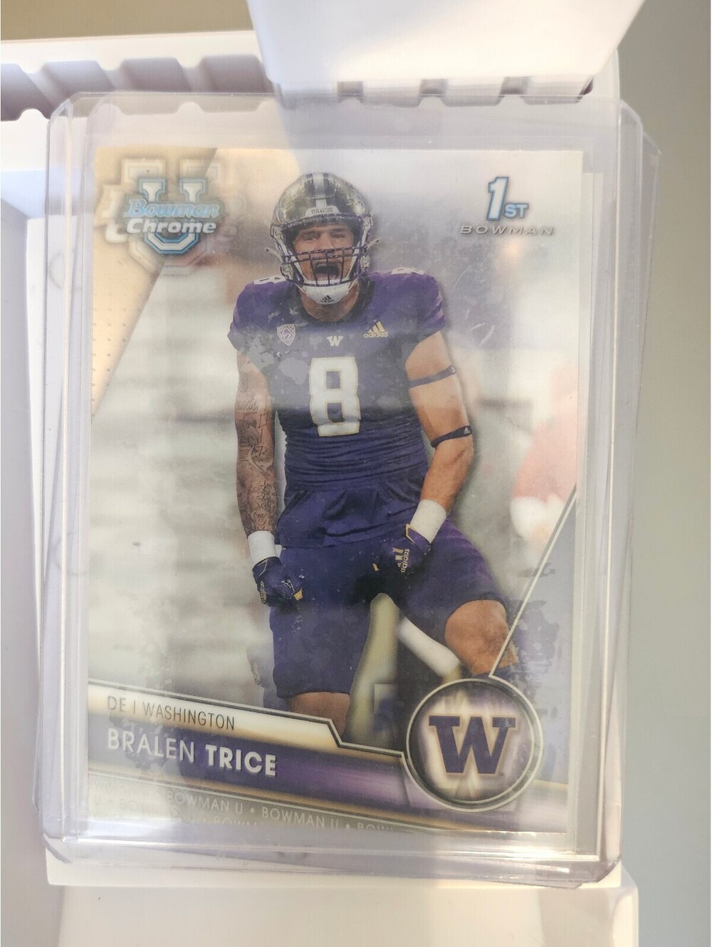 Bralen Trice | 2023 Bowman Chrome U Football | Rookie RC